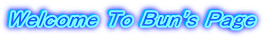 Welcome To Bun's Page